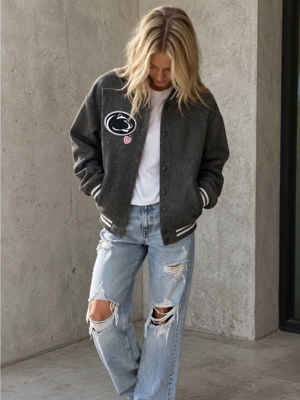Penn State Alum Varsity Jacket - Picture 1 of 4
